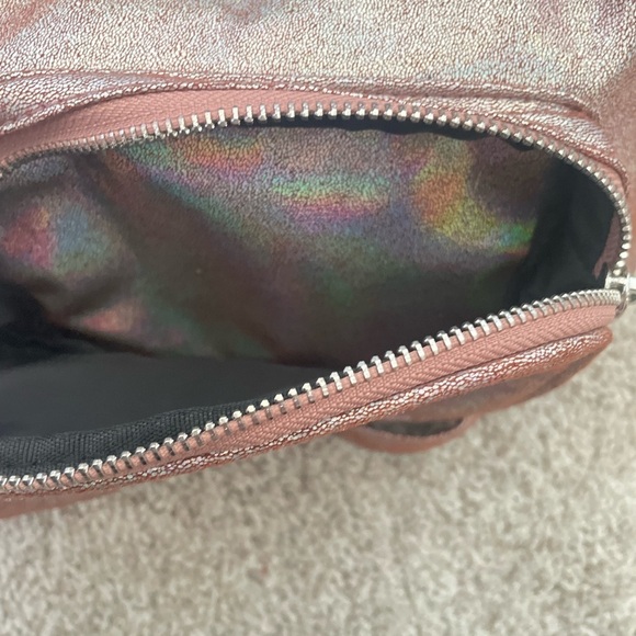 Wild Fable mini backpack sparkly iridescent pink NWOT - Picture 5 of 7